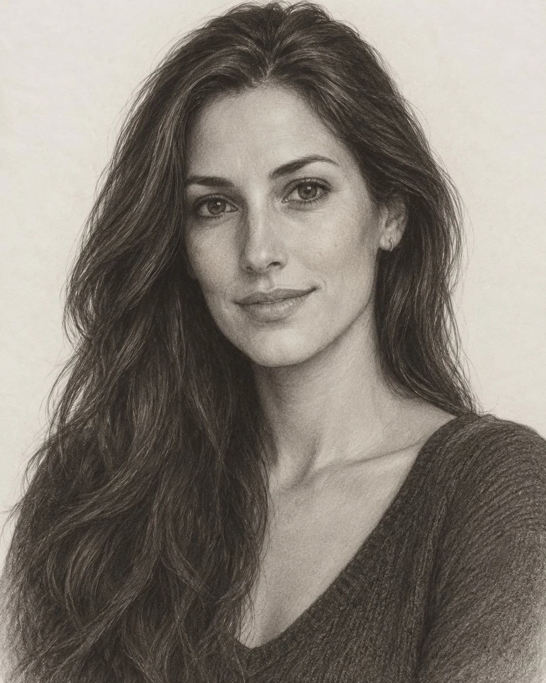 Sample digital graphite portrait